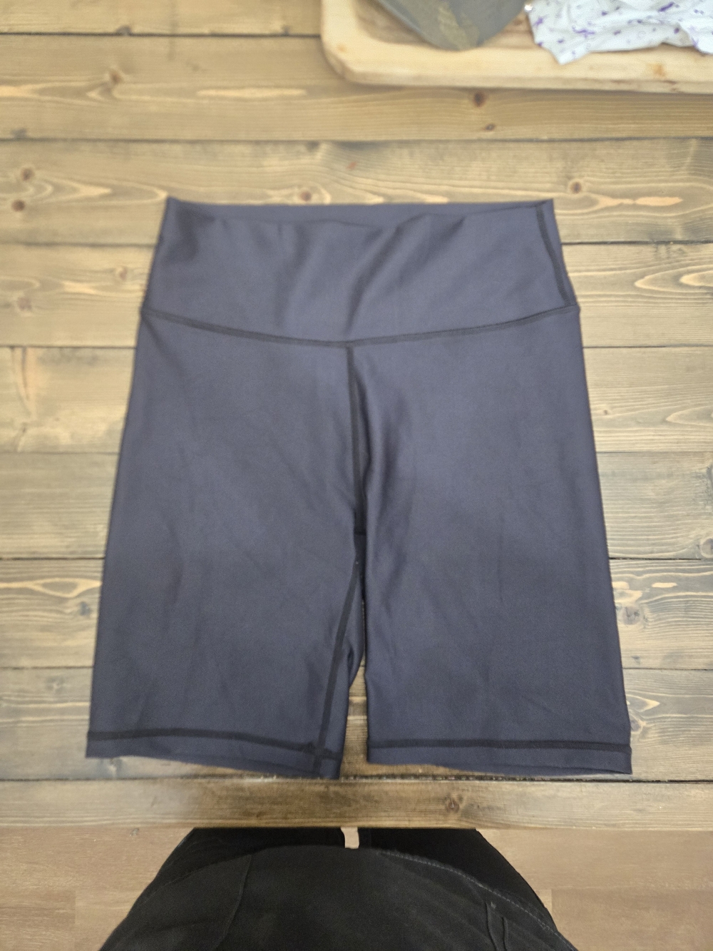 Womens Carve Designs Compression Black High-Rise Biker Shorts Size Medium